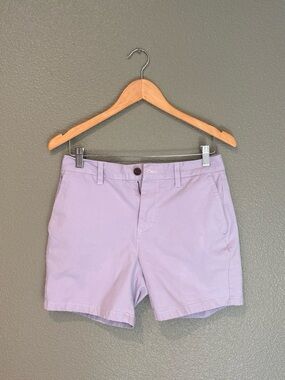 Bonobos Men's Light Lavender Flat Front Shorts